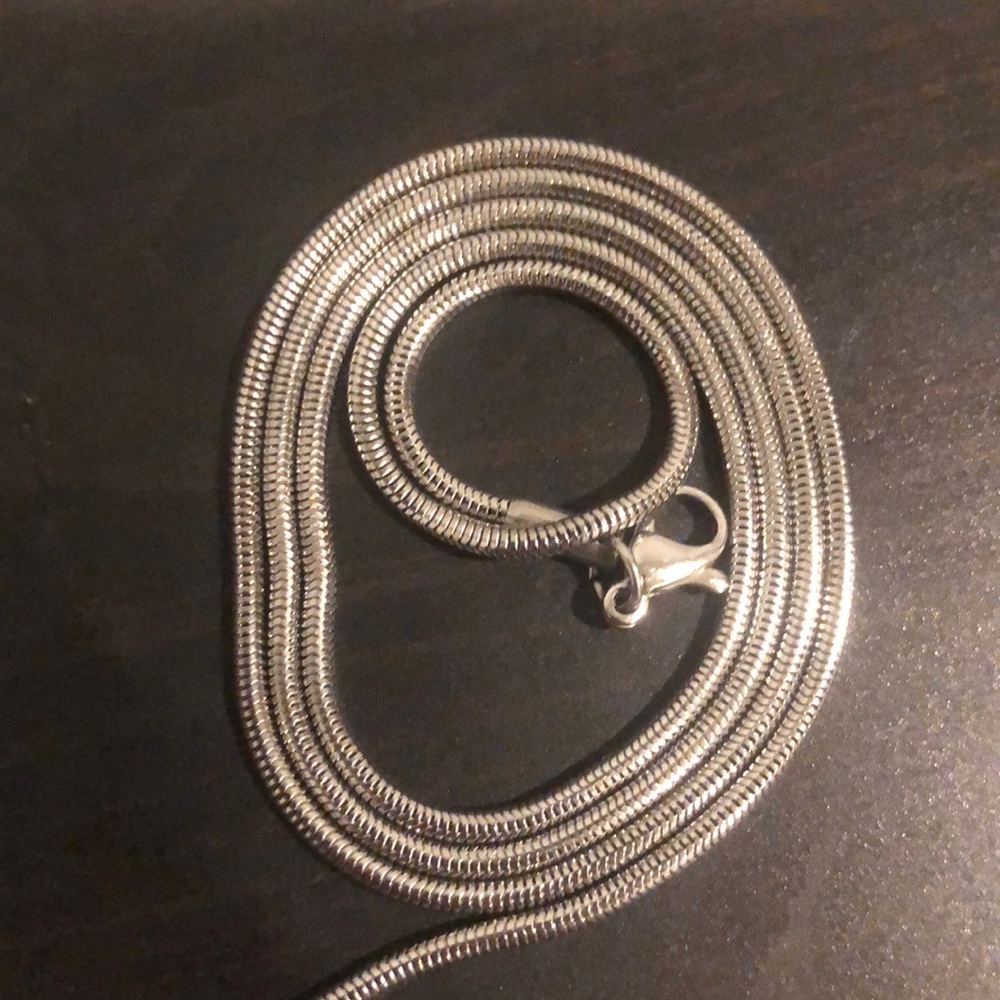 Silver Snake chain
